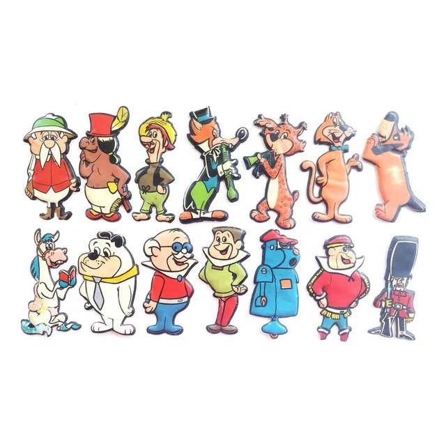 Colección De Catorce Figuras Hanna Barbera 1967