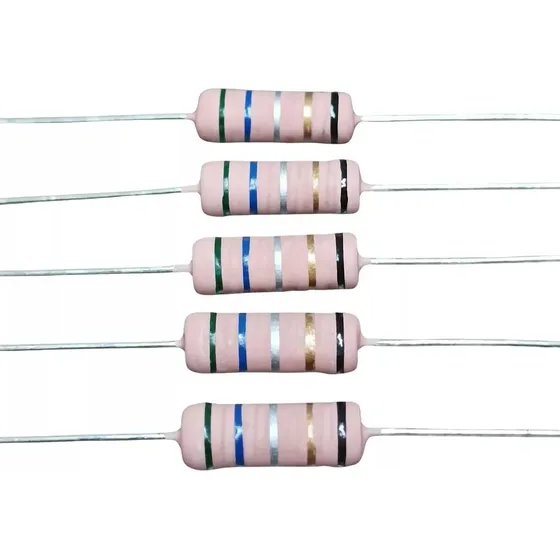 Resistor 5w - 0,56 Ohms - 0,56r X 5w - 0r56 (5 Peças)