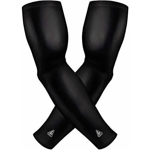 Mangas De Brazo Negro Para Hombres Mujeres Deportes 74j6c