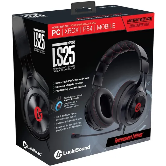 Lucidsound Ls25 Audífonos Gamer Multiplataforma 
