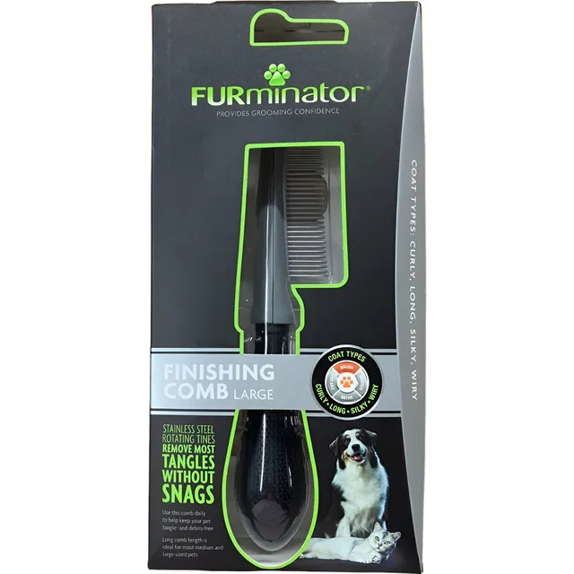 Peine Furminator Finishing Comb Para Mascotas