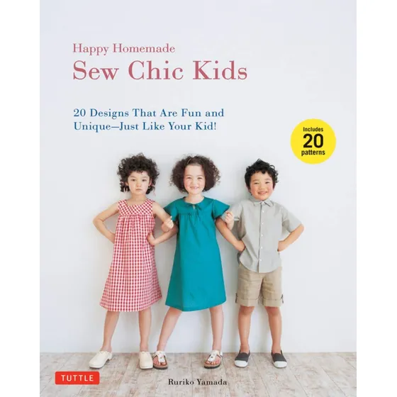 Feliz Hecho Casa: Coser Chic Niños: 20 Diseño Que Son Unico