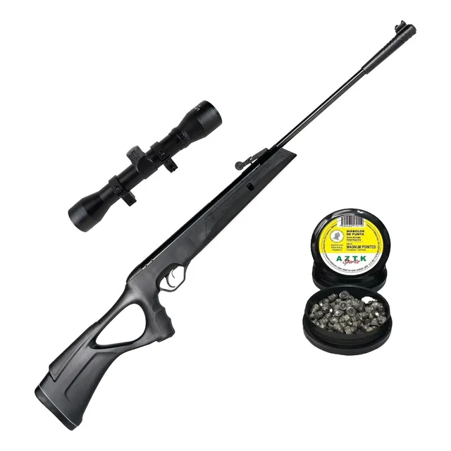 Rifle Aztk Murcielago Cal. 5.5 + 4x32 + Diabolos 600 Fps