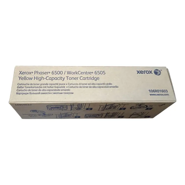 Tóner Xerox 106r01603 Color Yellow