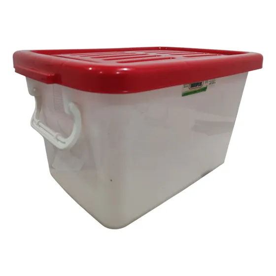 Caja Multiuso Con Tapa De 30 Litros