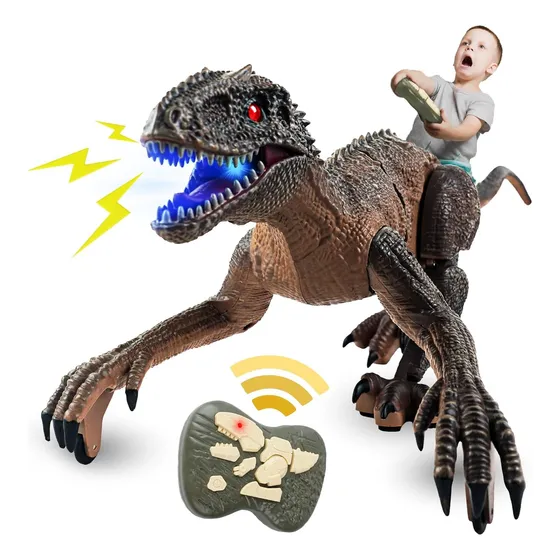 Dinosaurio 2.4 Ghz Con Control Remoto Recargable