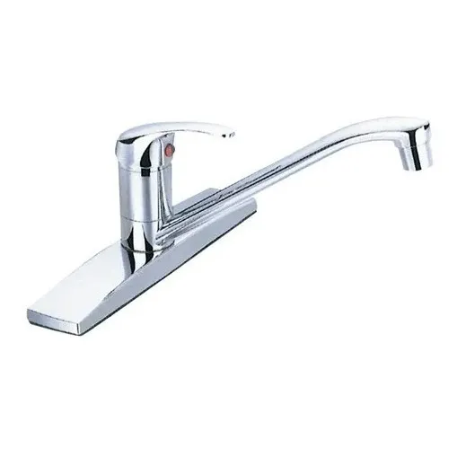 Llave Mezcladora Cromada Para Lavabo Meer Monomando Zinc