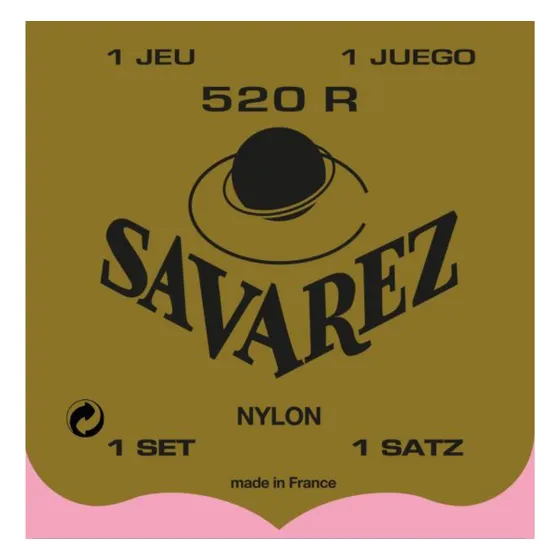 Savarez 520 R Encordado Guitarra Criolla Tension High