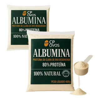 Albumina Cp Ovos 800gr 80% ProteĂna Ganho De Massa Magra Albumina Cp Ovos 800gr 80% ProteĂna Ganho De Massa Magra