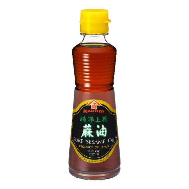 Aceite De Sesamo Puro Ajonjoli Kadoya 327ml Japon!
