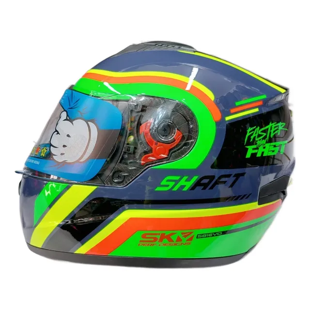 Cascos Marca Shaft 581 Evo Certificación Europea Ece R2205.