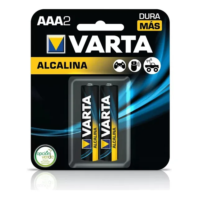 Pack X 10 Pila Alkalina Aaa Varta Larga Duración