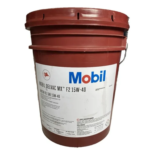 Aceite 15w40 Mobil Mx Americano Por Garrafa De 5 Galones