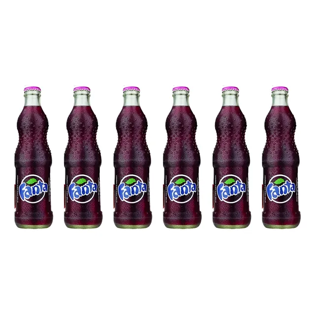 Refrigerante Ks Vidro Fanta Uva Garrafa 6x290ml
