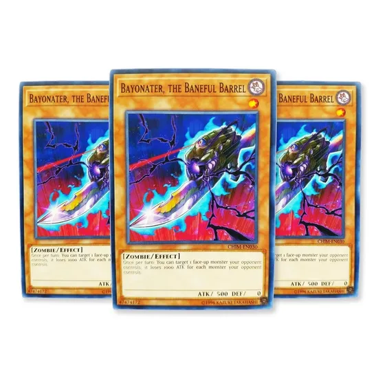 Yugi-oh! X3 Bayonater The Baneful Barrel Chim-en030 Comun