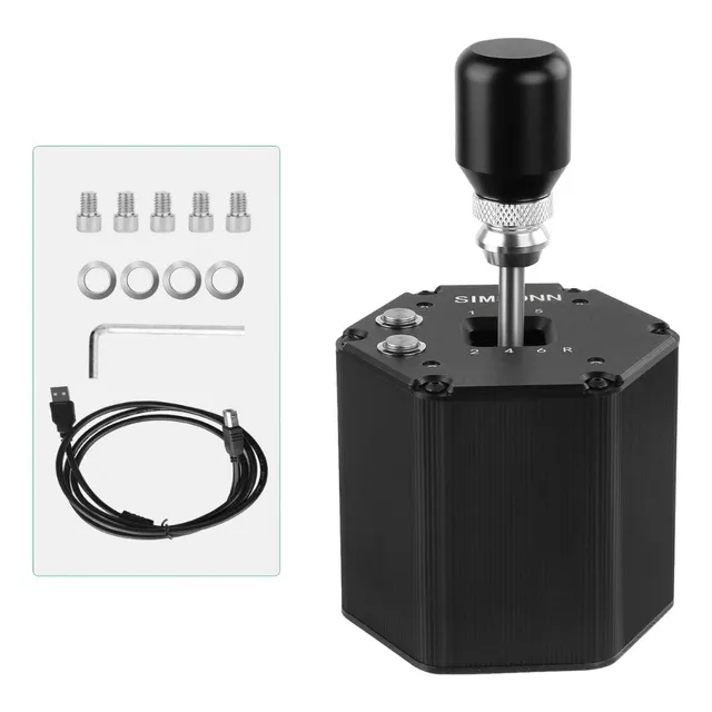 Câmbio Manual Hexagon 6 Marchas + R Simsonn Volante Pc