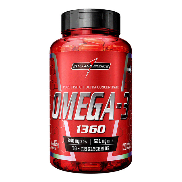 Ômega 3 Tg 1360mg Ultra Concentrado 120 Cápsulas Integralmédica Ômega 3 Tg 1360mg Ultra Concentrado 120 Cápsulas Integralmédica