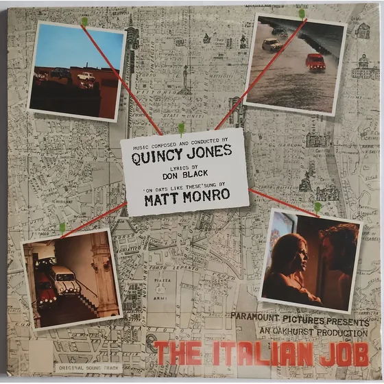 Lp - The Italian Job - Quincy Jones - Importado - Lacrado 