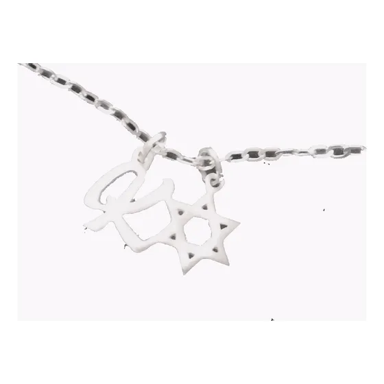 Pulsera Personalizada En Plata. Hacemos Logo, Letra, Símbolo