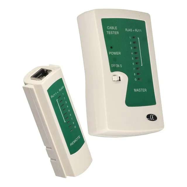 Testeador / Tester Cable Red Lan Rj45 / Rj11 Teléfono