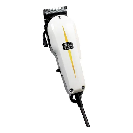 Máquina Wahl De Corte Super Taper Cor Branco
