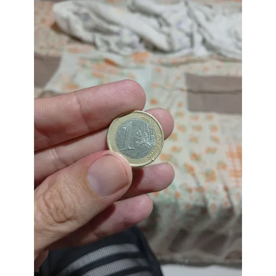 Moeda 1 Euro Espanha 2003 Cobre E Níquel