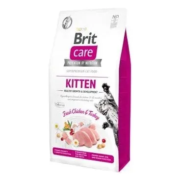 Alimento Gatitos Brit Care Grain-free Kitten Healthy 400g