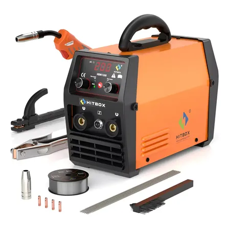 Soldadora 3en1 Mig+tig+mma 200a Acero Inoxidables/carbono