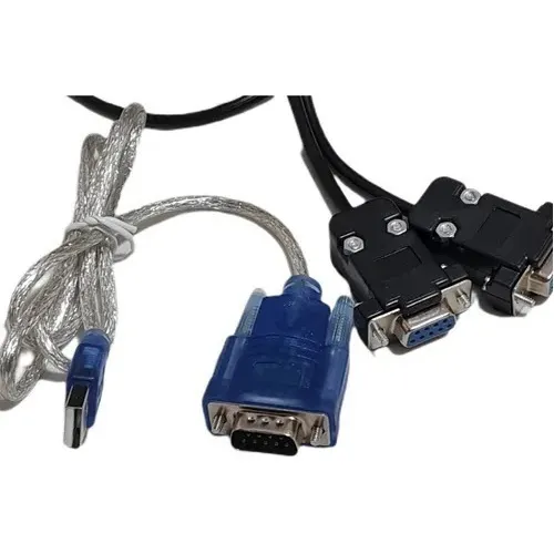 Kit Recovery Usb X Serial Db9 Macho +  Serial Db9 Fêmea