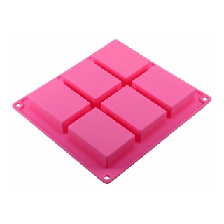 Molde Rectangular Silicon Jabon Artesanal, Pan, Chocolate Molde Rectangular Silicon Jabon Artesanal, Pan, Chocolate