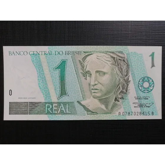 C247 - Brasil 1 Real De 1997 - Fe