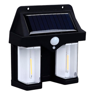 Lampara Solar Led De Pared C/sensor De Movimiento Luz Calida Lampara Solar Led De Pared C/sensor De Movimiento Luz Calida