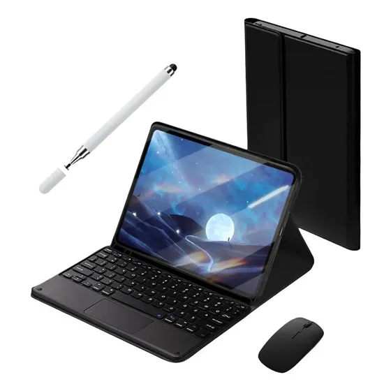 Novo Teclado Capa +touchpad E Mouse Para 10.9 De 10ª Geração