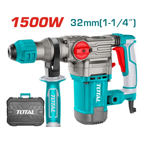 Taladro De Impacto Rotomartillo Sds Plus 1500w Marca Total