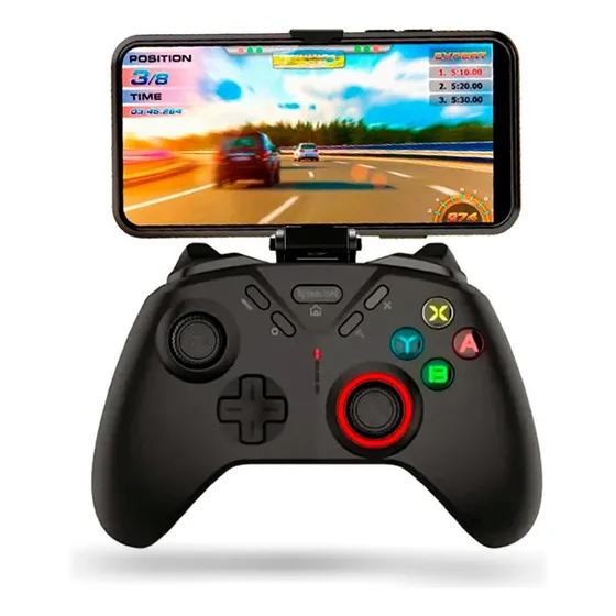 Gamepad Redragon Forge G711 Pc, Nintendo, Ps4, Ios Y Android Color Negro