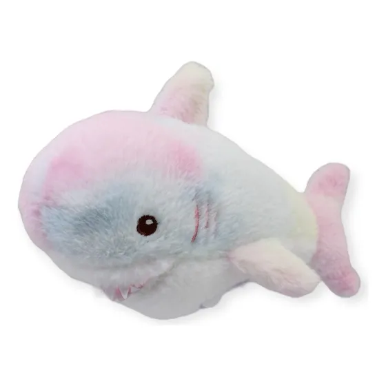 Tiburón De Peluche Multicolor Suave Animales Juguete De 24cm