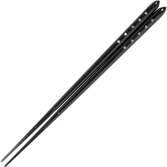 Palillo Japones Madera 1 Par 9.25  Largo Fabricado Japon