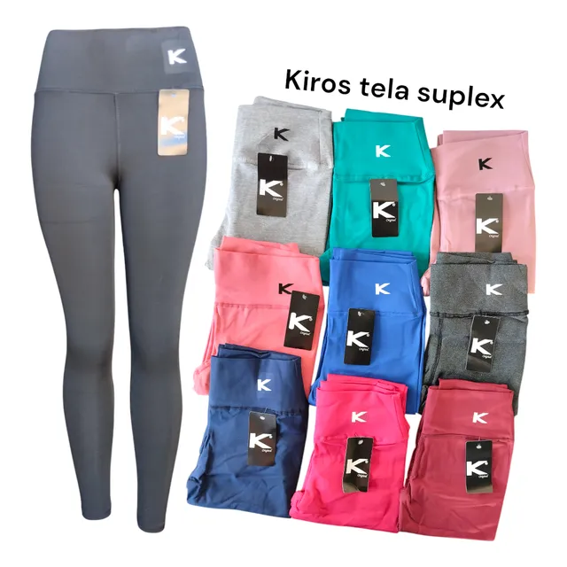 Licras Kirios Original Tela Suplex 3 Unidades.