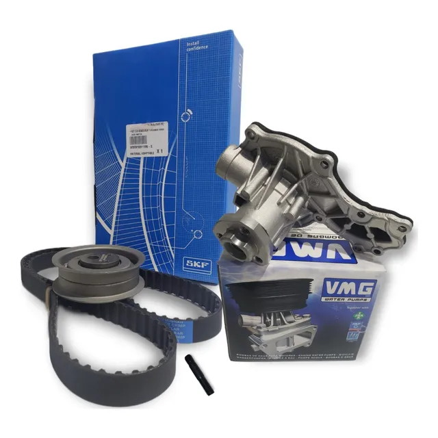 Kit Distribucion + Bomba De Agua Skf Vw Gol Ab9 1.6 Nafta