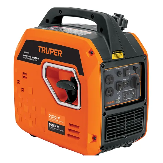 Generador Silencioso Inverter 2.2kw, 80 Cc, Encendido Manual