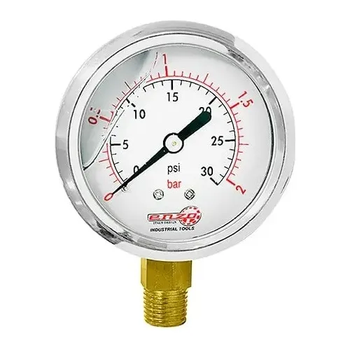 Manómetro Con Glicerina-0 A 30psi-2.5 PuLG-factura