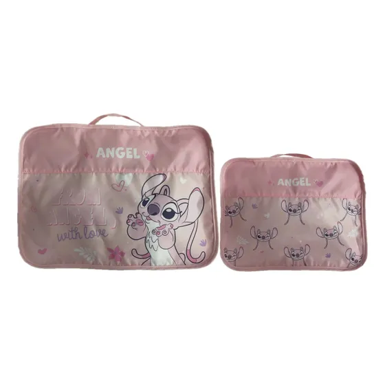Lilo & Stitch - Bolsa De Almacenaje Para Ropa (2 Pzas/angel)