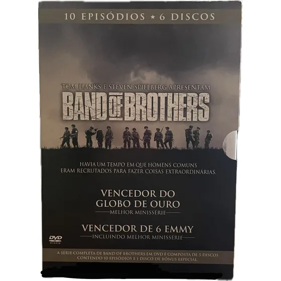 Dvd Box Band Of Brothers - Série Completa 6 Discos - Lacrado