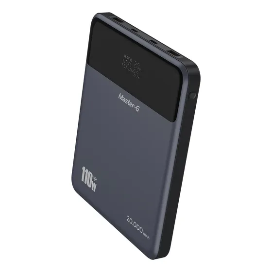 Cargador Slim Portátil Master-g 20000mah 110w Power Delivery