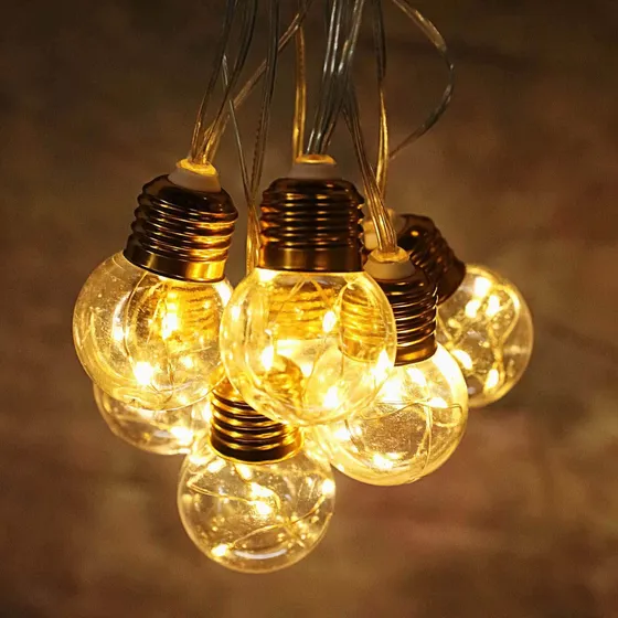 Efavormart 10 Bombilla Led 13 Pie Largo Color Blanco Calido