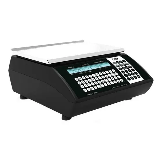 Balança Comercial Digital Toledo Prix 4 Uno Ethernet e Wi-fi 32kg 127/220V Preto 359 mm x 251 mm 16 cm