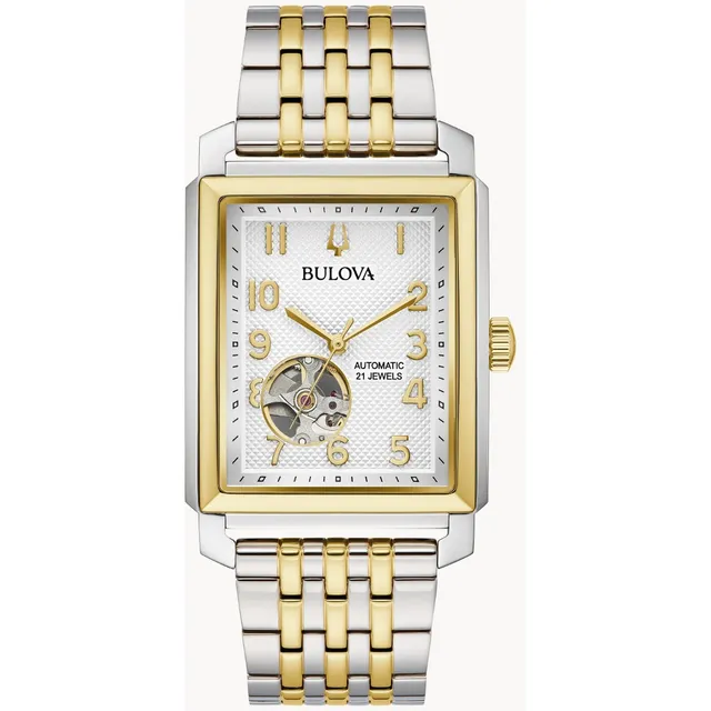Reloj Hombre Bulova Sutton BL98A308 Plateado/Dorado