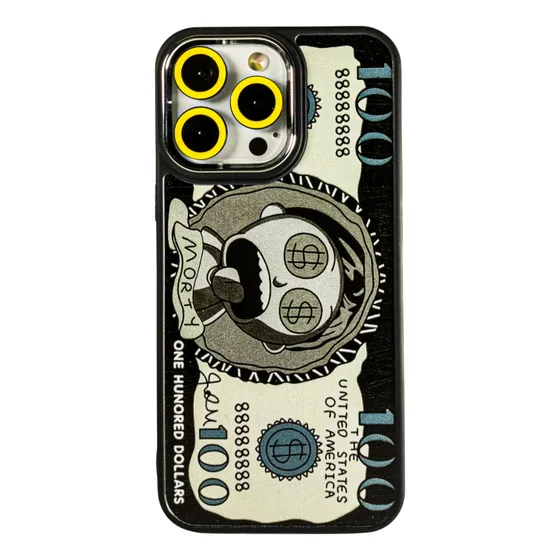Funda Para iPhone Belica Dolar Billete Silicona Morty Rudo