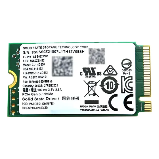 Disco Solido Ssd Lite On Cl1-4d2 256gb 2242 M.2 Nvme Oem Ct
