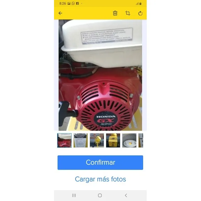 Moto Bomba Agua 